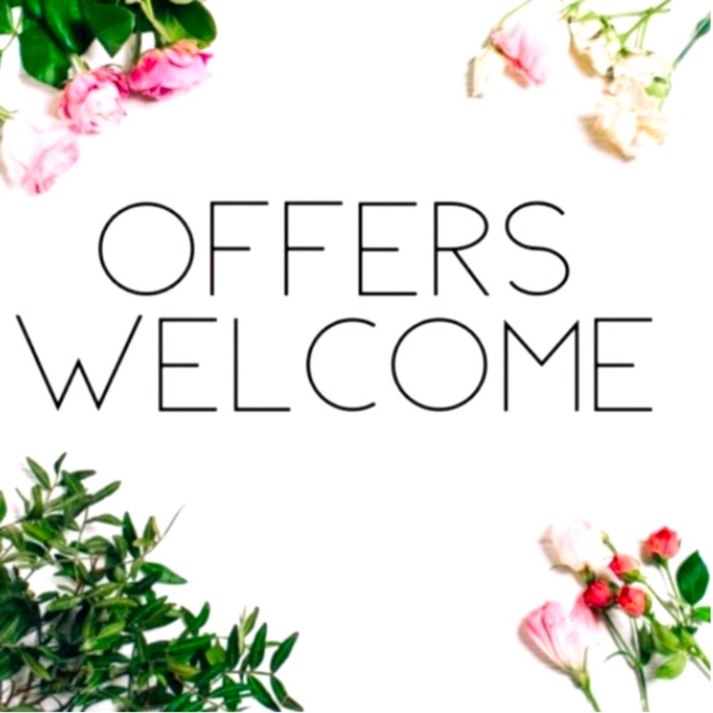 Offers welcomed 🥰